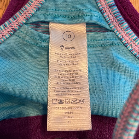 Ivivva Double Dutch Tank Bundle Size 10 - Picture 3 of 5